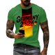 thumbnail image 4 of Women's Germany Football Graphic T-Shirt, Men's Soccer Graphic Print T-Shirt Casual Sportswear Top Athletic for Soccer Tournament 2026 Green Size: 3XL, 4 of 4