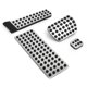 thumbnail image 1 of Stainless Steel Gas Brake Pedal Pad Set for Accelerator and Brake Pedal for Mercedes-Benz AMG CES GLC GLK SLK CLS SL Class AT and Rest Pedal, 1 of 4