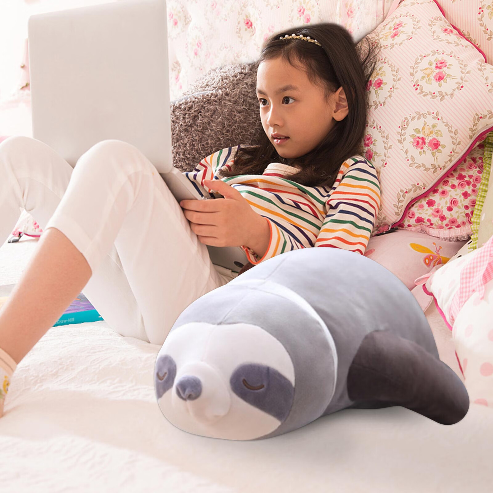 Plush Toy Large Size Sloth Koala Blue Plush Sloth Stuffed Doll Soft