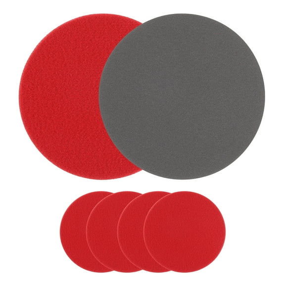 Uxcell Bowling Sanding Pads P1500 Polishing Bowling Grits Kit Bowling Ball Surface Pads Bowling Shammy Seesaw Pad 6Pack