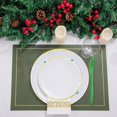 thumbnail image 4 of Guozer Party Plates and Cups and Napkins Set Disposable Decorative Tableware for Party - 20Pcs Plastic Knife, 4 of 6