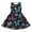 Black, variant on Girls Sleeveless Tank Dress,Cute Summer Outfits for Girls