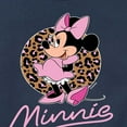 thumbnail image 3 of Mickey & Friends - Minnie Leopard Print - Toddler And Youth Crewneck Fleece Sweatshirt, 3 of 5