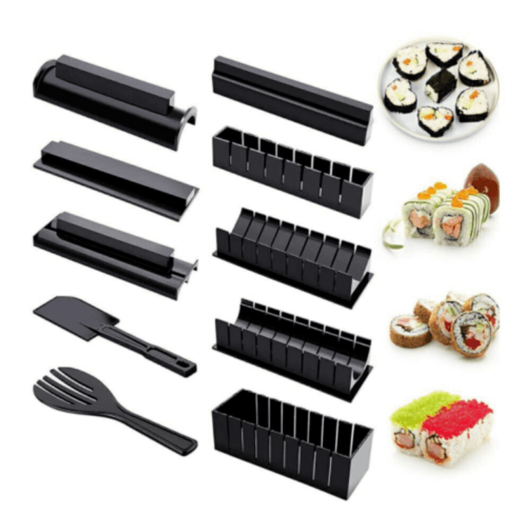 Details about   Sushi Maker Kit DIY Tool Easy Chef Set Mould Press with Ingredients 
