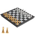 thumbnail image 1 of Juego de ajedrez de viaje Vikutu, tablero plegable magnético de 19 cm, 1 of 5
