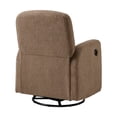 thumbnail image 3 of Oxford Baby Snuggly Glider / Recliner - Boucle Teddy Brown, 3 of 9