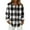 Black, variant on Flannel Shirt Women Long Sleeve Plaid Shirts Business Casual Button Down Work Tops Plus Size Collared Shirt Blouses OIOLOYJM Dark Blue S