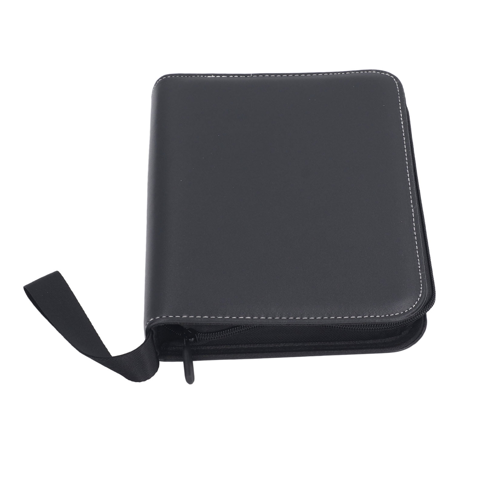 Card Album Trading Card Binder 4 Pockets 50 Clear Pages Zipper Closure