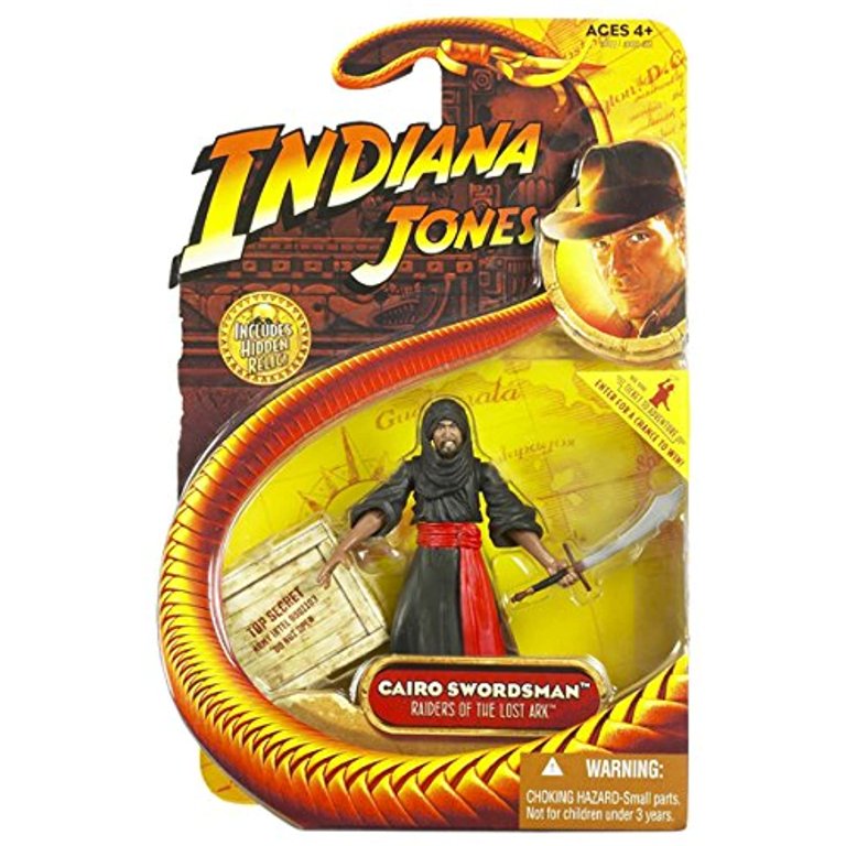 Indiana Jones Action Figure, Cairo Swordsman - Walmart.com