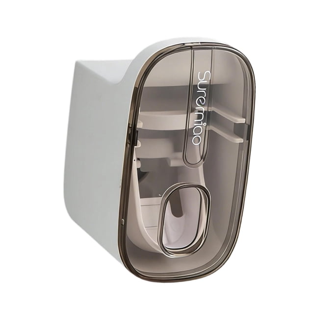 DOLITY Toothpaste Dispenser Gadget Organizer Lightweight Sturdy Toothpaste Squeezer Gray