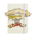 thumbnail image 1 of Gas Bang Boom Cloud Notebook Official Fabric Hard Cover Classic Journal Diary, 1 of 3