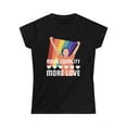 thumbnail image 3 of LGBT More Equality More Love Bisexual Transgender Queer Womens Shirts, 3 of 8