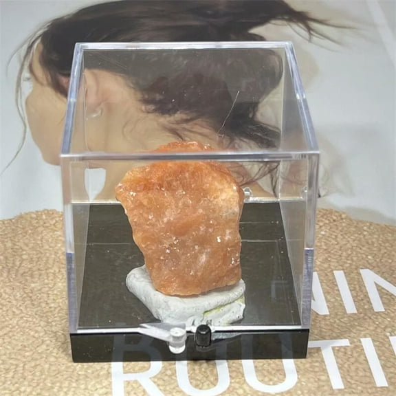 MATROOY Raw Rough Natural Sunstone Rocks Chunks Crystal Mineral Reiki Specimen Box 1PC