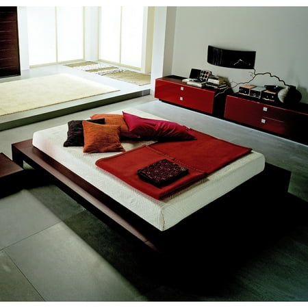 Rossetto Win Wenge Platform Bed