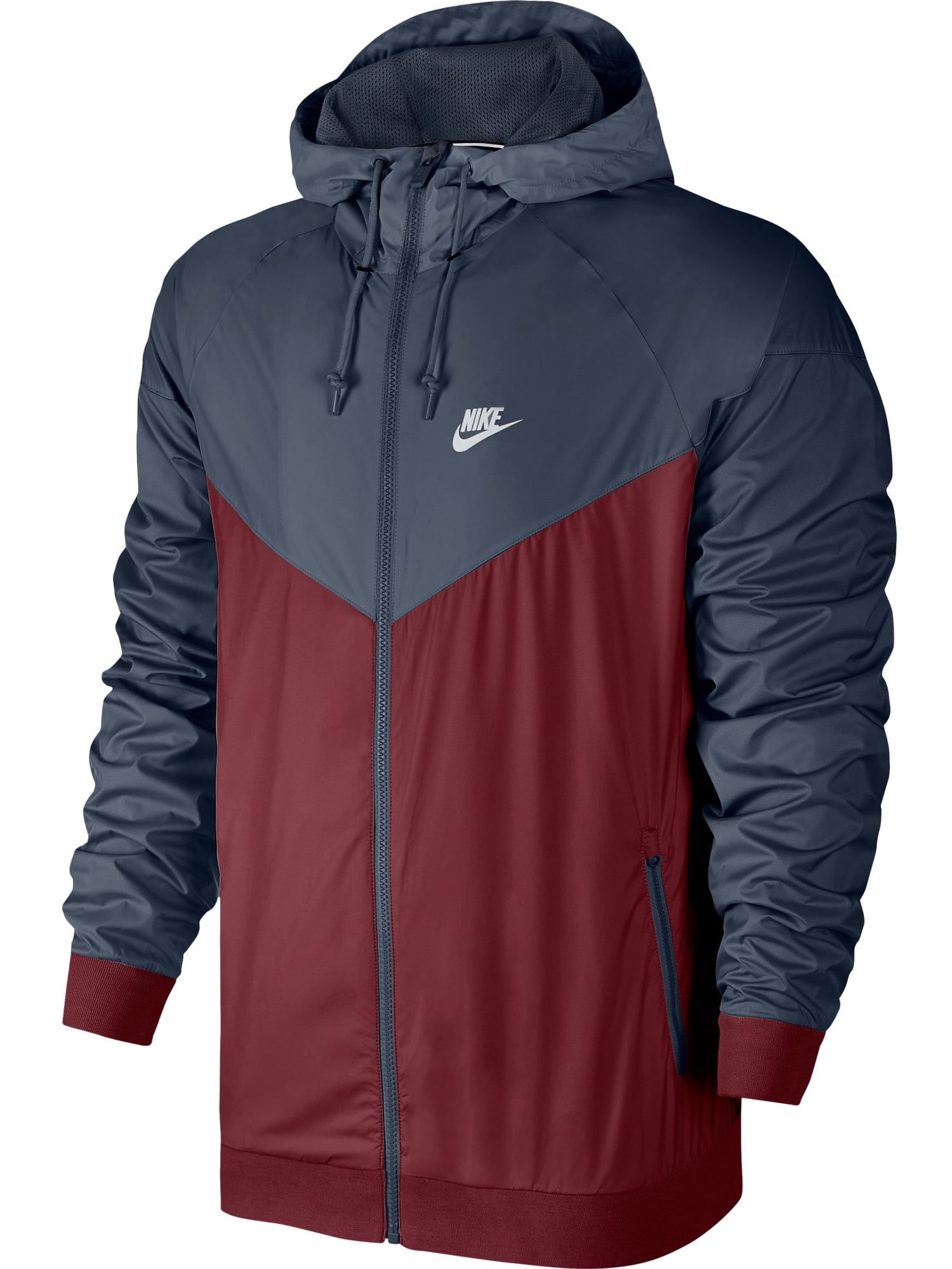 Nike Windrunner Full Zip Men's Jacket Team Red/Thunder Blue 727324-679 ...