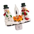 thumbnail image 1 of Luz de noche enchufable Strade Fareast Limited Muñeco de nieve de fuego 10,5 cm x 11 cm x 8 cm, 1 of 8
