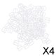 thumbnail image 1 of Paquete de 100 Eas de Ajuste de Lencería de Plástico Soledad Diapositivas Clips de Ganchos, 1 of 10