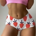 thumbnail image 4 of Siilsaa Women's Fashion Sexy High Wais Underwear Printed Seamless Breathable Underwear Sexy Briefs Panties Women's Exotic Underwear Hot Pink,S, 4 of 5