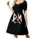 thumbnail image 3 of Vestido de manga corta para amantes de los perros, elegante vestido de mujer para boda, vestidos de fiesta para mujer, 3 of 7