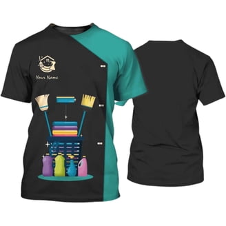 Personalized Dog Groomer Shirt - Custom Name 3D Print, T-Shirt/Hoodie Options - Gift For Dog Lovers, Birthday, Christmas