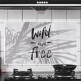 thumbnail image 2 of Ruiboury Modern Kitchen Stickers Waterproof Oilproof Heat-Resistan Pattern Wall Stickers Protect Desktop Self-Adhesive Home Dec coniferous 1Set, 2 of 6