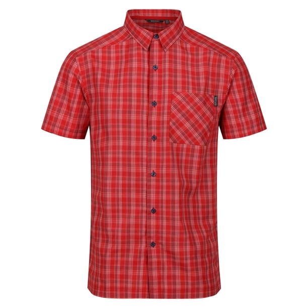 Regatta - Camisa Kalambo VII de Secado Rápido de Manga Corta para Hombre (Sevilla)