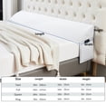 thumbnail image 2 of Oaskys Headboard Wedge Pillow, Memory Foam Pillow with Side Pockets & Removable Cover, Supportive Ergonomic Headrest for Acid Reflux & Back Pain Relief, 2 of 8