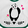 thumbnail image 4 of Inktastic Panda Lover Girl Bear Girls Baby Bib, 4 of 4