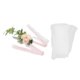 thumbnail image 5 of Flor Para Silla De Boda, Crea Simulación De Ambiente Hermosa Decoración De Pasillo De Boda Para Fiesta ANGGREK Rosa claro, 5 of 8