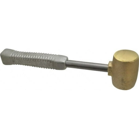 

American Hammer 5 Lb Head 2 Face Brass Head Hammer 13-1/2 OAL Aluminum Handle