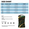 thumbnail image 6 of Fuzoiu Green Marble Print Men's Sleeveless T-shirt,Sleeveless Tee Shirts,Quick-Dry Athletic Tank Top for Gym, Running, Sports & Outdoor Activities-X-Large, 6 of 7