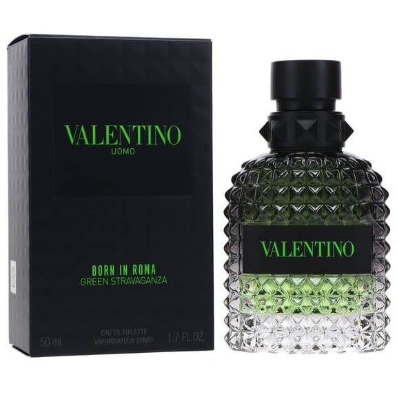 Valentino Uomo Born in Roma Green Stravaganza Eau de Toilette 1.7 oz