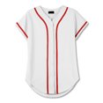 thumbnail image 4 of Ma Croix Womens Baseball Button Down Jersey Hip Hop Softball Athletic Short Sleeve Tee Sportswear, 4 of 6