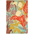 thumbnail image 2 of SAFAVIEH Blossom Michelle Floral Flowers Wool Area Rug, Blue/Multi, 2'6" x 4', 2 of 5
