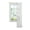 White, variant on Mainstays Bel Air Indoor Curtain Single Panel, Pole Top, Arctic White, Polyester, 50"W x 84'L, Adult