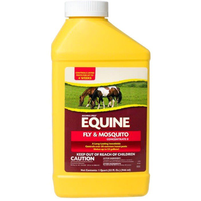 Manna Pro Equine Fly & Mosquito Repellent Spray Concentrate, 1 qt