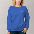 thumbnail image 2 of Women's Clown Expression Pattern Crew Neck Pullover Cozy Clothes Autumn Winter, 2 of 11