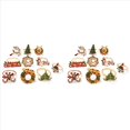 thumbnail image 1 of Servilleteros de Navidad - Juego de 20 Anillos de Servilletero para DecoracióN de Mesa NavideñA Hebilla de Servilleta de Alce NavideñA, 1 of 8