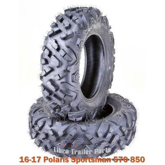 Roadguider ATV Tires 26x8-14 for 16-17 Polaris Sportsman 570 850, Set 2