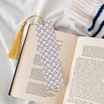 thumbnail image 4 of Kdxio Poodle Dog Print Metal Tassel Bookmarks,Perfect Gift for Art Lovers and Bookworms Metal Bookmarks for Women, 4 of 8