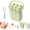 6 Sticks Green, variant on Silicone Ice Stick Tray with Storage Caddy, Narrow Ice Cube Tray for Water Bottles, Reusable Popsicle Mold for Homemade Frozen Treats, Infused Water & Water Bottles (6 Sticks White)