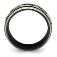 thumbnail image 2 of Edward Mirell Black Titanium Brushed 10mm Band, 2 of 6
