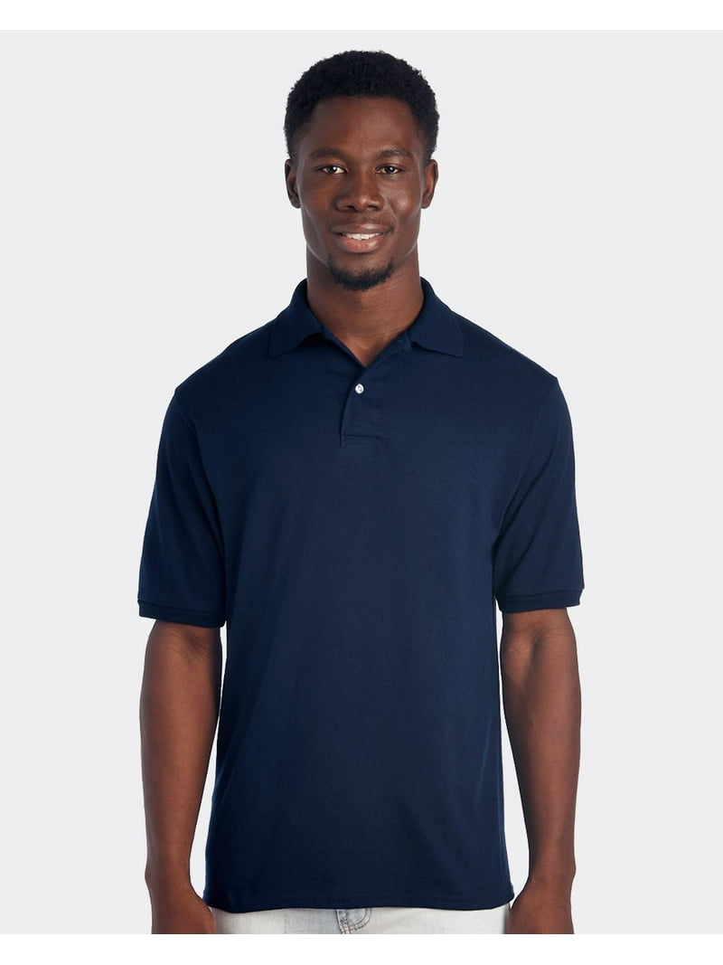 JERZEES SpotShield Jersey Knit Sport Shirt, 50/50 Cotton/Poly