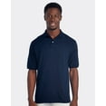 thumbnail image 4 of Jerzees SpotShield Polo T-Shirt for Men Size up to 5XL, 4 of 5