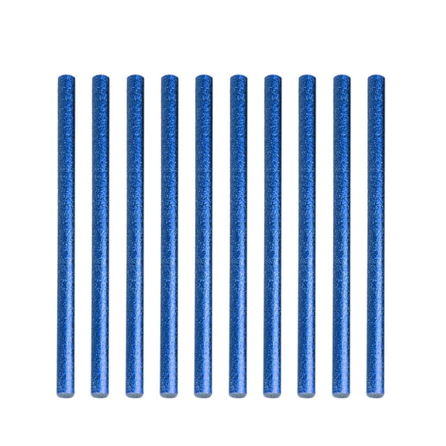 HLONK 100 Pcs Bâtons de Colle Adhésifs Colorés Jumbo en Vrac Bleu