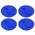 thumbnail image 1 of Uxcell 4 Paquete de Tapas de Silicona para Tazas de Vidrio, Tapas de Silicona para Latas de Cerveza Reutilizables, 1 of 6