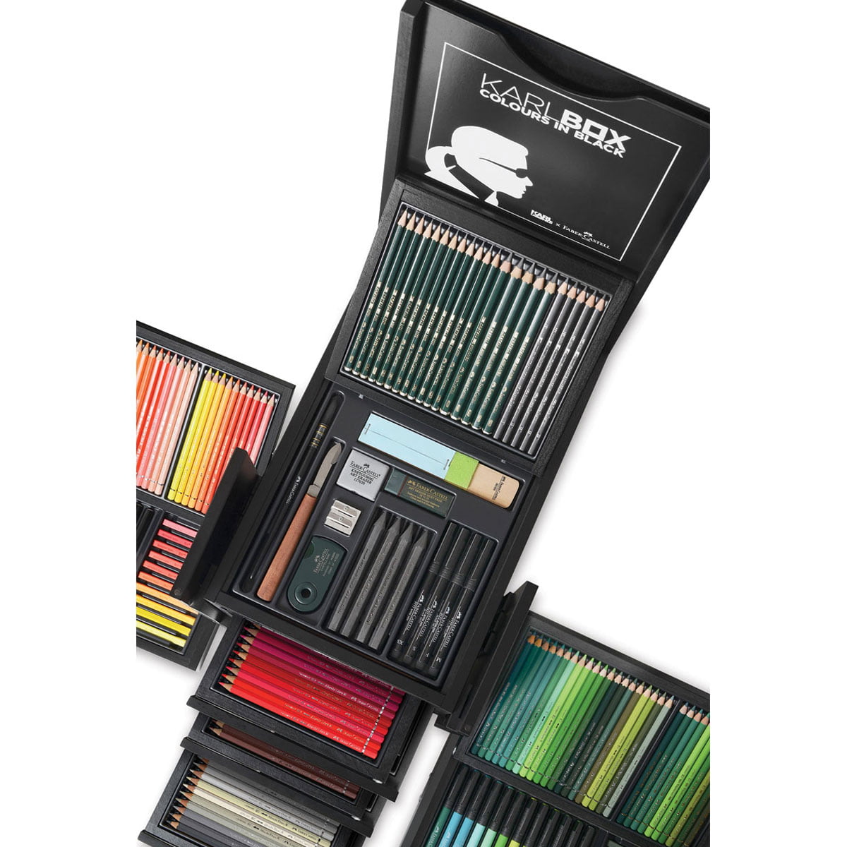 Karl Lagerfeld x Faber-Castell $3,000 Color Pencil Set Is Not For All  Artists - SHOUTS