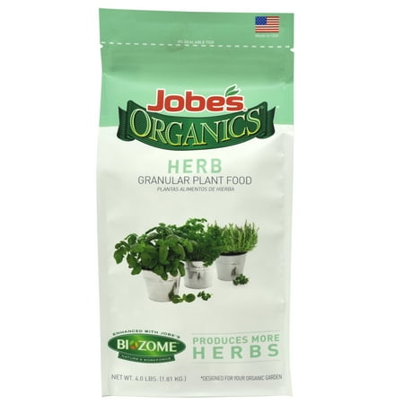 Jobe's Organics 4lbs. Granular Herb Plant Food (Best Plant Food For Herbs)