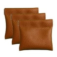 thumbnail image 1 of Monedero de cuero exprimido para hombres y mujeres, Clip de bolsillo para cambio, Mini billetera para cambio de mano, 1 of 5