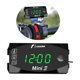 thumbnail image 3 of Reloj para manillar de motocicleta Zulema 3 en 1 termómetro LED calibre IP67, 3 of 8